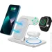    WiWU Wi-W020 Foldable Magnetic Station Wireless Charger 3in1 15W White (6976195093537)