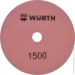 Шлифовальный круг Wurth Круг шлифовальный для полирования керамической плитки и камня 1500Р 1668912515 Шлифовальный круг Wurth Круг шлифовальный для полирования керамической плитки и камня 1500Р 1668912515