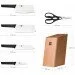   Hou Hou Fire Kitchen Steel Knife Set 6 . (HU0057)