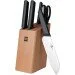    Hou Hou Fire Kitchen Steel Knife Set 6 . (HU0057)