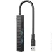 USB- XO 4--1  HUB014A.black