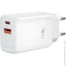   XO CE16 - 45W PD USB-C & 22.5W QC USB-A (CE16_White)