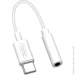 XO  USB type C - AUX 0,14  white (NB-R161.white)