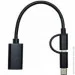  Xoko  OTG AC-150 2  1 USB 3.0-MicroUSB & USB Type-C   Black