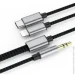   XOKO MH-232 AUX 3.5  -USB Type C  Lightning  (MH-232-BK)