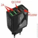   Xoko QC-470 (APD-36W01) (QC-470-BK)