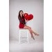 Yarokuz   "" 50   (UT014-50heart-RED)