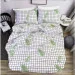 Комплект постельного белья Zastelli Постельное белье Leaves/клетка бязь 200*220см Комплект постельного белья Zastelli Постельное белье Leaves/клетка бязь 200*220см