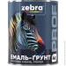 ZEBRA Емаль-грунт PROF 036P Зелений глянець 2,5 кг ZEBRA Емаль-грунт PROF 036P Зелений глянець 2,5 кг