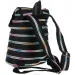   Zipit Zipper Black&Rainbow Teeth (ZBPL-10)