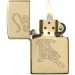 Zippo 29884  "ZIPPO" 254B Tattoo Tiger Design