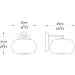  Zuma Line W0076-01D-F4FZ CRYSTAL