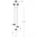 Zuma Line  Zuma GEM P0389-03D-F7AC (ZuP0389-03D-F7AC)