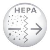 Фільтр HEPA для чудовою фільтрації повітря, що виходить Фільтр HEPA
