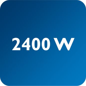 Потужність 2400 Вт для швидкого нагрівання праски