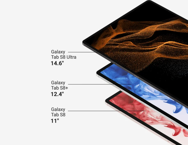  2 Samsung Galaxy Tab S8 Plus