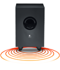 Ported, down-firing subwoofer