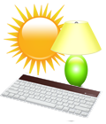 Light Powered Keyboard