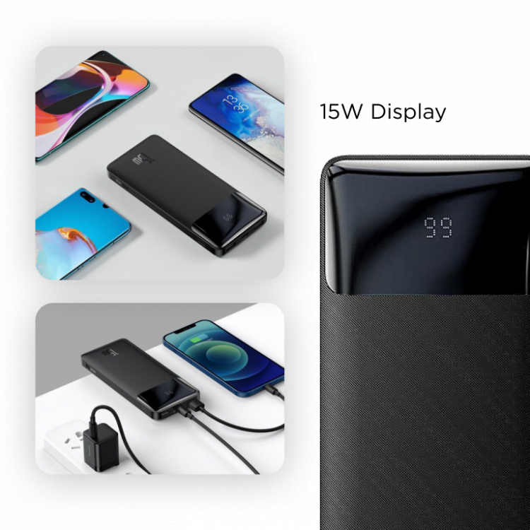  3 Baseus 20000mAh 15W Display