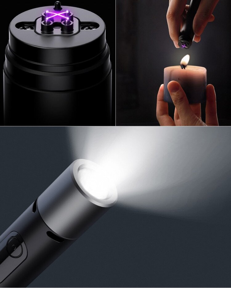 ˳   Xiaomi NexTool Flashlight with electric arc    