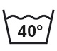 Ручне чи машинне прання за температури 40° Ручне чи машинне прання за температури 40°