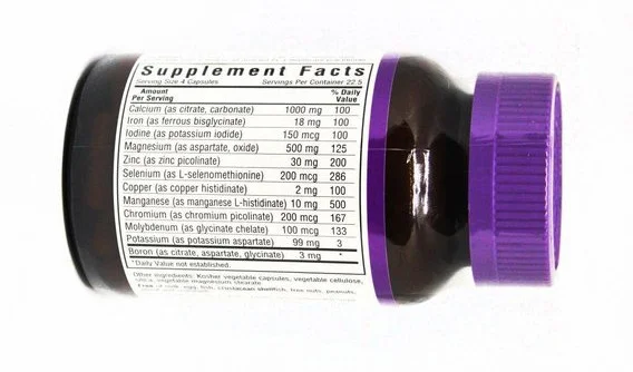 Мультиминеральный комплекс Bluebonnet Nutrition Multiminerals Plus ...