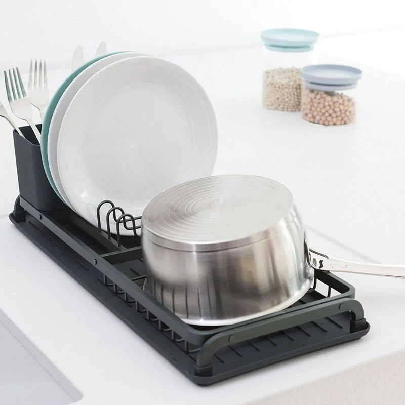 ᐈ Купить BRABANTIA Compact Dish Drying Rack Dark Grey (117268) — ЦЕНА