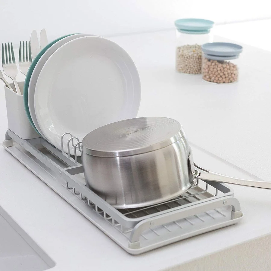 ᐈ Купить BRABANTIA Compact Dish Drying Rack Light Grey (117282) — ЦЕНА