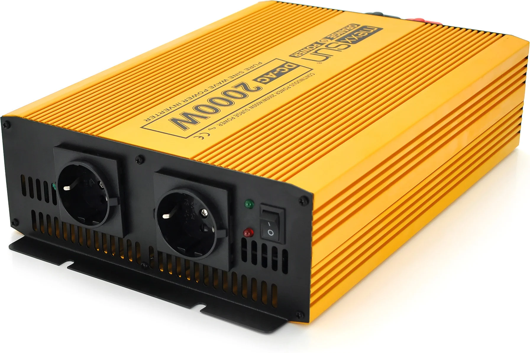 Автомобильный инвертор Mexxsun Инвертор напряжения MXSPSW-2000, 12V ...