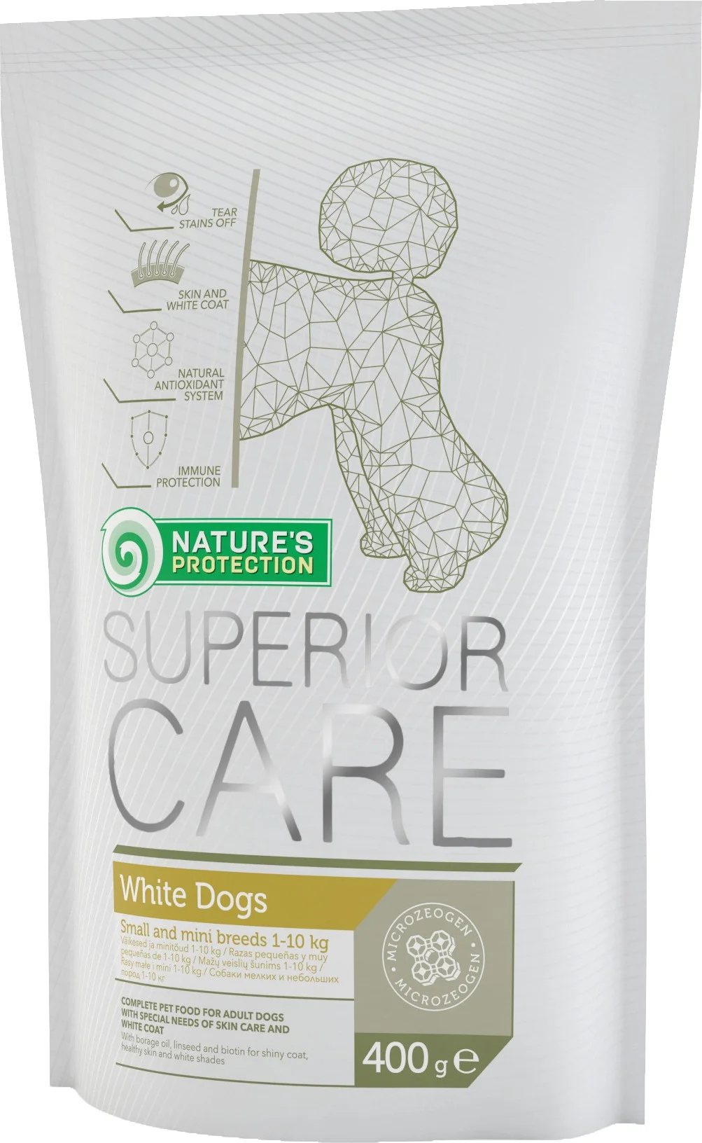 натур протекшн для белых собак