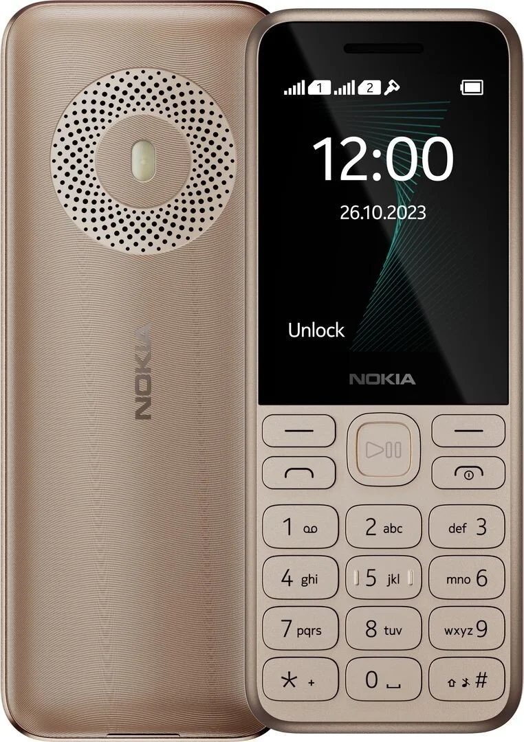 Кнопочный Nokia 130 Dual Sim 2023 Light Gold - купить Мобильные ...