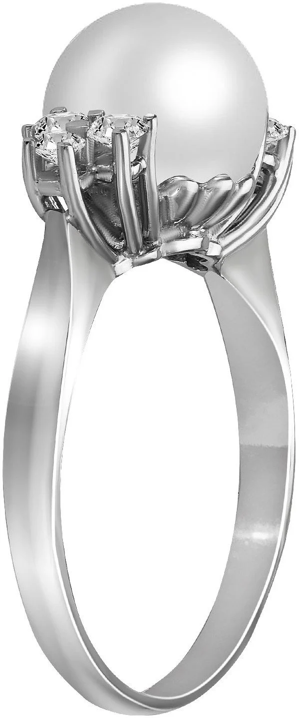 ᐈ Купить TRAMONTANO GIOIELLI Кольцо из белого золота с