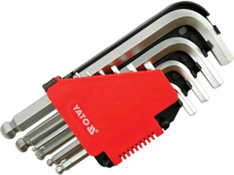 561091. набор длинных прямых шестигранников с шариком. дело техники 562091. набор шестигранных ключей 1. набор ключей кобальт 020401-09.