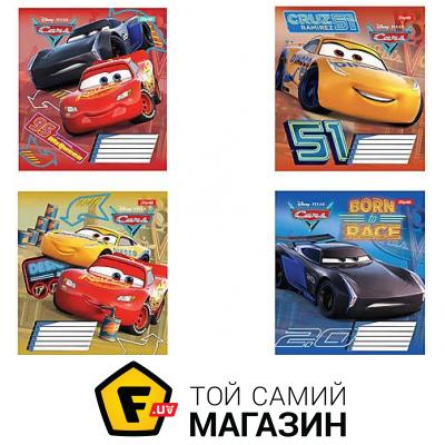 

1 Вересня Тетрадь для записей А5 12 листов, в линию CARS (25 штук в пачке) (763371)