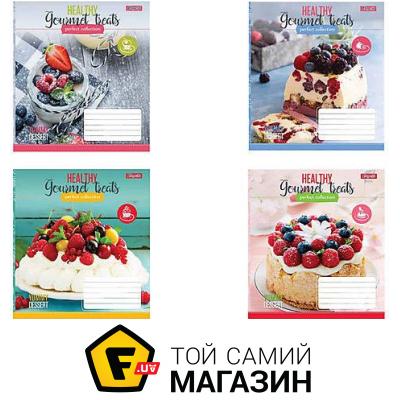 

1 Вересня Тетрадь для записей А5 48 листов, в линию YUMMY DESSERT (10 штук в пачке) (763650)
