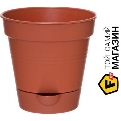 

Алеана Горшок пластиковый Глория круглый 0,7 л терракот (114020)