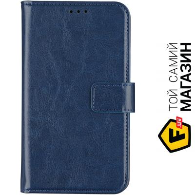 

Чехол 2e Чехол 2Е Basic для смартфонов 6-6.5`` (&lt; 155*80*10 мм), ECO LEATHER, Navy (2E-UNI-6-6.5-HDEL-NV)