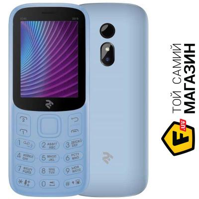 

Телефон 2e E240 2019 Dual Sim City Blue