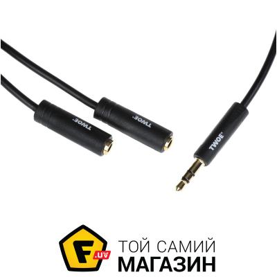 

Разветвитель 2e Adapter 3.5 мм jack x2, black (2E-W9697)
