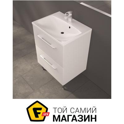 

Тумба под раковину Fancy Marble Santorini 600, белый (Sant 600Б)