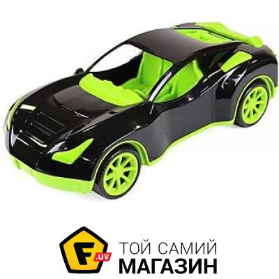 

Технок Пластиковая спортивная машина, черно-зеленая (6139)