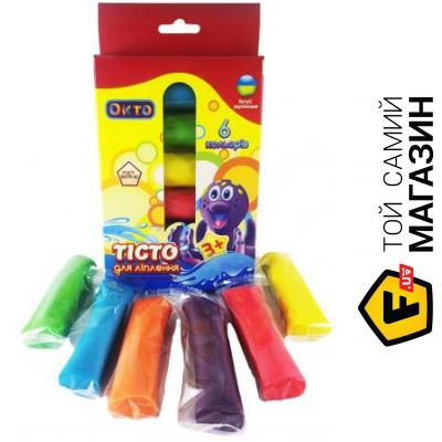 

Окто Набор для лепки Окто Ассорти 6 цветов (TOY-35481)