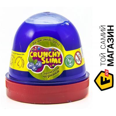

Окто Слайм хрустящий Crunchy slime Черника 120 г 80082