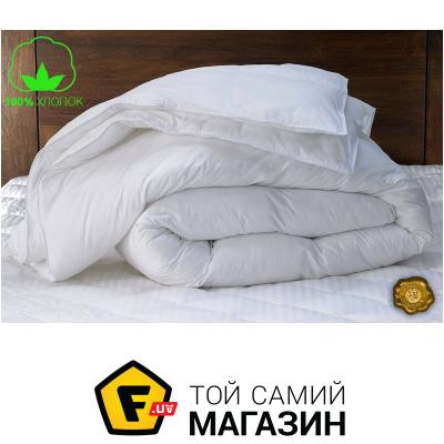 

Еней-Плюс Натуральное одеяло евро (0001), цвет: белый