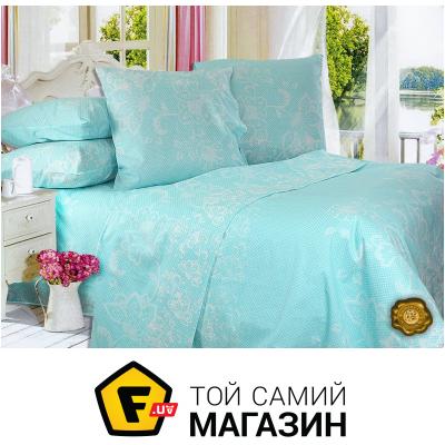 Еней-Плюс Наволочка T0271 (50х70), цвет: голубой, серый