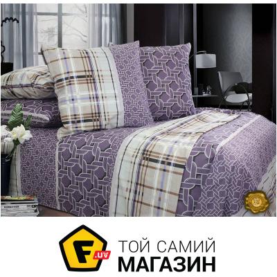 

Еней-Плюс Наволочка T0358 (40х60), цвет: фиолетовый, белый