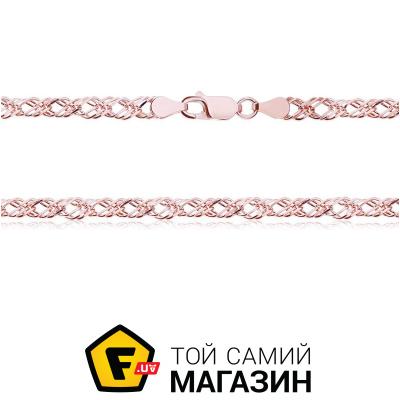 

Серебряная цепочка Сильвекс 925 814Б 0/50 50 см