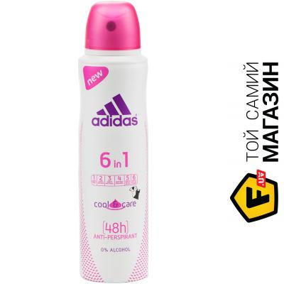 

Adidas Антиперспирант для женщин Cool&Care W 6 в 1 150 мл