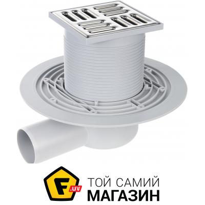 

Трап для душевой кабины Alca Plast Трап 105x105/50 мм с боковым подводом