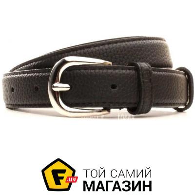 

Ремень Alon Женский узкий ремень черный L2010W15